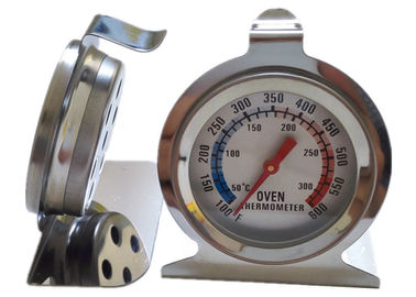 Stainless Steel Oven Temperature Gauge , 2'' Bimetal Dial Thermometer
